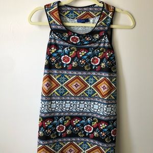 Aztec colorful top